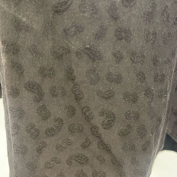 BUGATCHI Paisley Black Dress Shirt - XXL - Picture 3 of 6